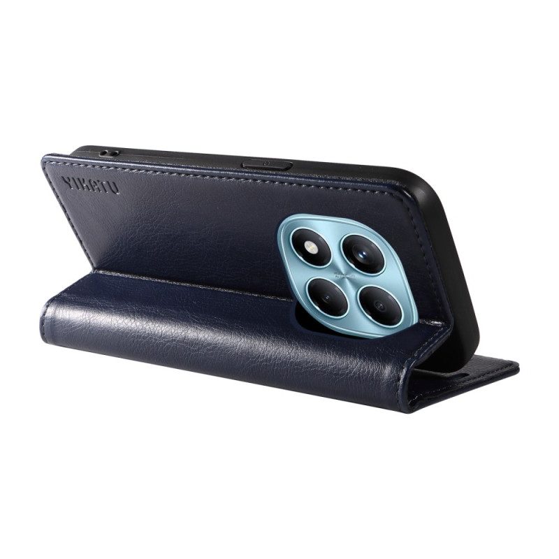 Nahkakotelo Xiaomi Redmi Note 14 Pro 4g Vintage Yikatu