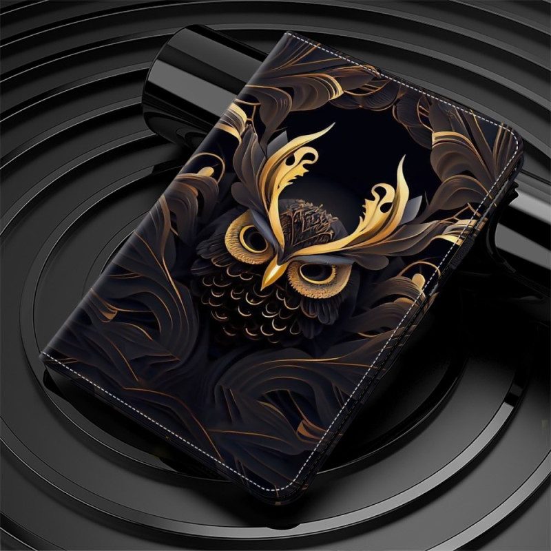 Kotelot Samsung Galaxy Tab S10 Ultra Kultainen Pöllö Suojakuori