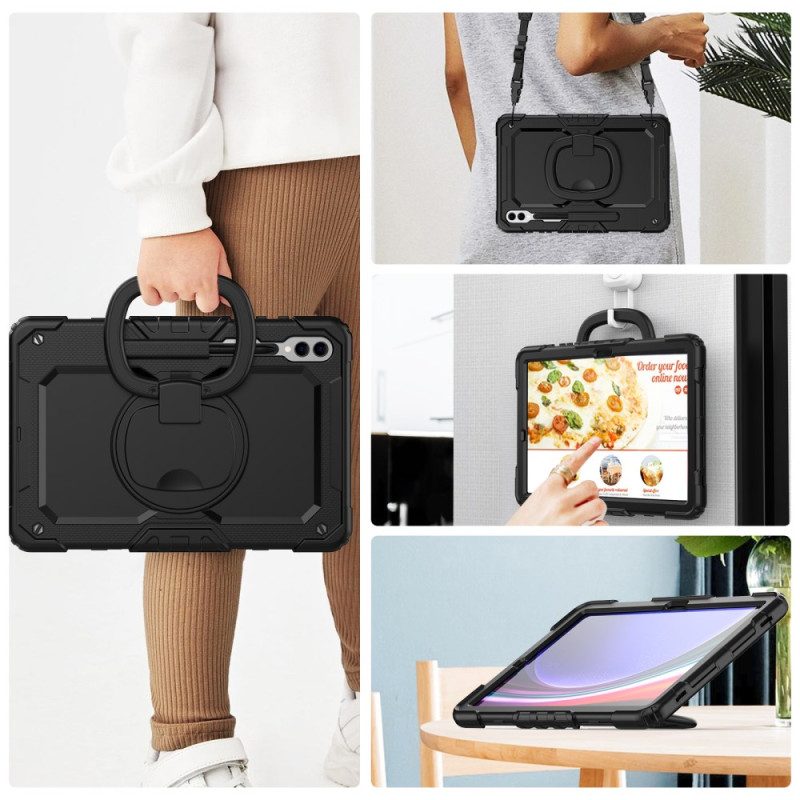 Kuori Samsung Galaxy Tab S10 Ultra Ensiluokkainen Suoja Olkahihnalla