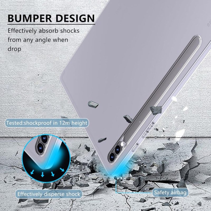 Puhelinkuoret Samsung Galaxy Tab S10 Ultra Läpinäkyvä