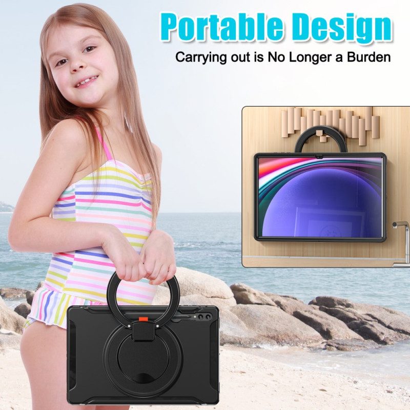 Puhelinkuoret Samsung Galaxy Tab S10 Ultra Pyörivä Rengasjalusta