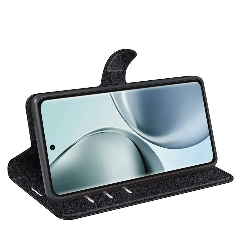 Kotelot Realme 14 Pro 5g Klassinen Litsikuvioinen Tekonahka