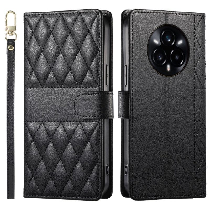 Kotelot Realme 14 Pro 5g Tikattu Malli Hihnalla Ja Olkahihnalla