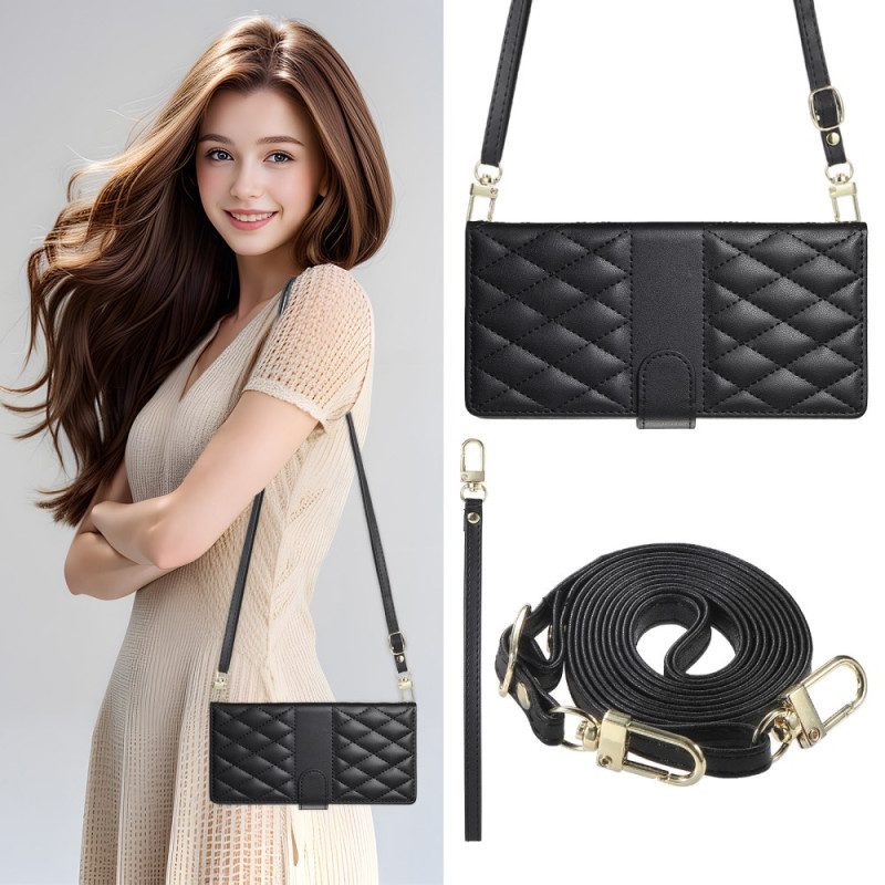 Kotelot Realme 14 Pro 5g Tikattu Malli Hihnalla Ja Olkahihnalla