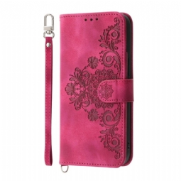 Kuoret Realme 14 Pro 5g Kukallinen Pitsi Hihnalla