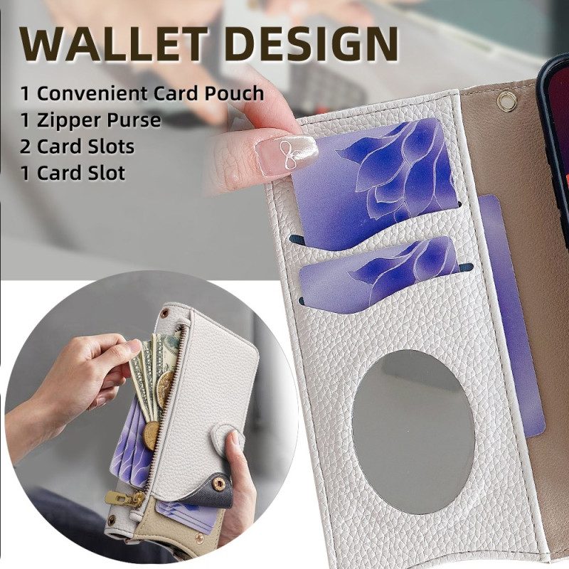 Kuoret Realme 14 Pro 5g Lompakko Ja Ketju