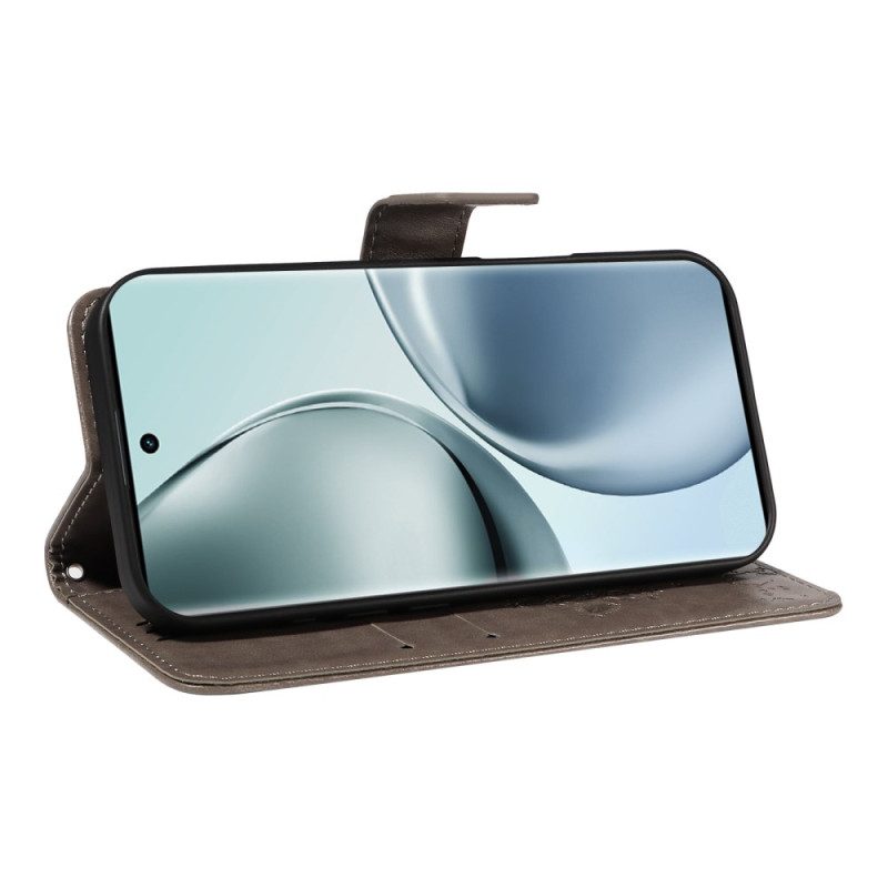 Nahkakotelo Realme 14 Pro 5g Puu Ja Kissa