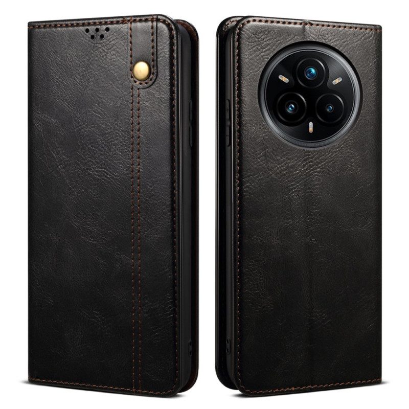 Nahkakotelo Realme 14 Pro 5g Vahattu Tekonahka