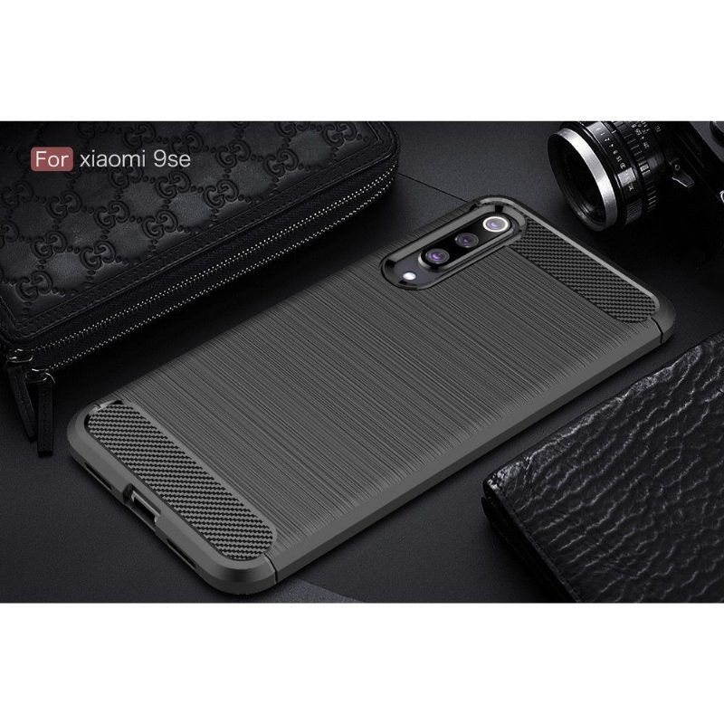 Kuori Xiaomi Mi 9 SE Hiiliharjattu Geeli