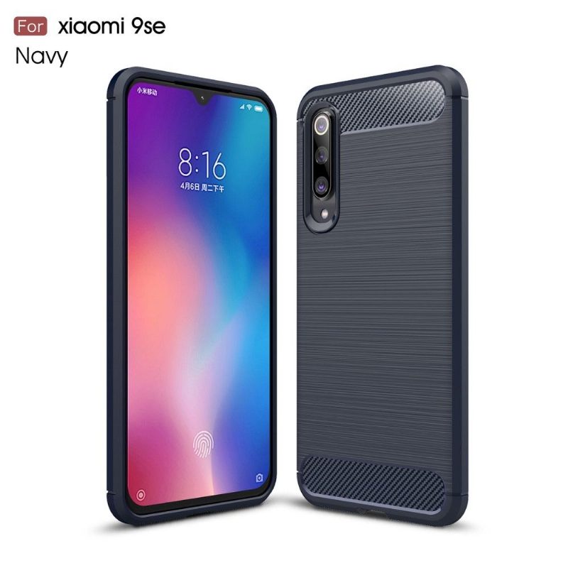Kuori Xiaomi Mi 9 SE Hiiliharjattu Geeli