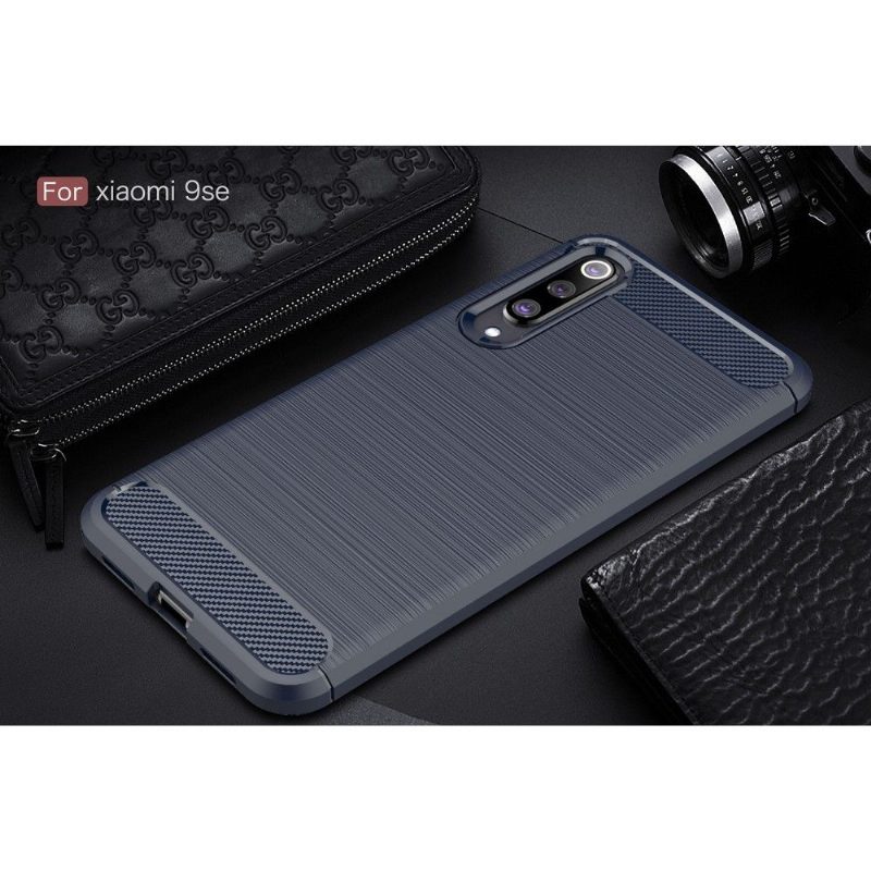 Kuori Xiaomi Mi 9 SE Hiiliharjattu Geeli