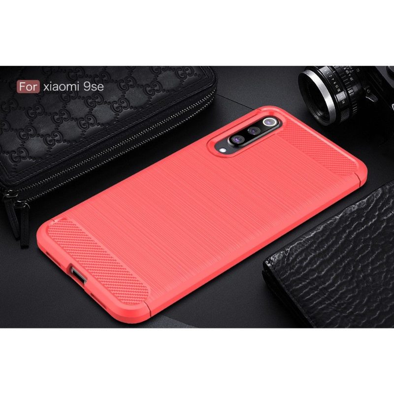 Kuori Xiaomi Mi 9 SE Hiiliharjattu Geeli