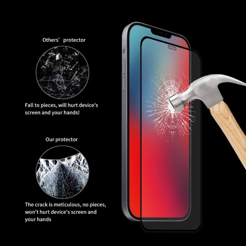 iPhone 12/12 Pro Täysikokoinen Karkaistu Lasi Näytönsuoja