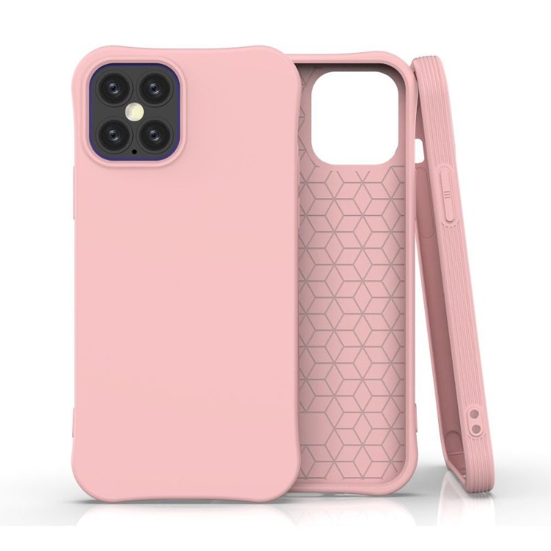 Kuori iPhone 12 / 12 Pro Suojakuori Yksittäinen Silikoni