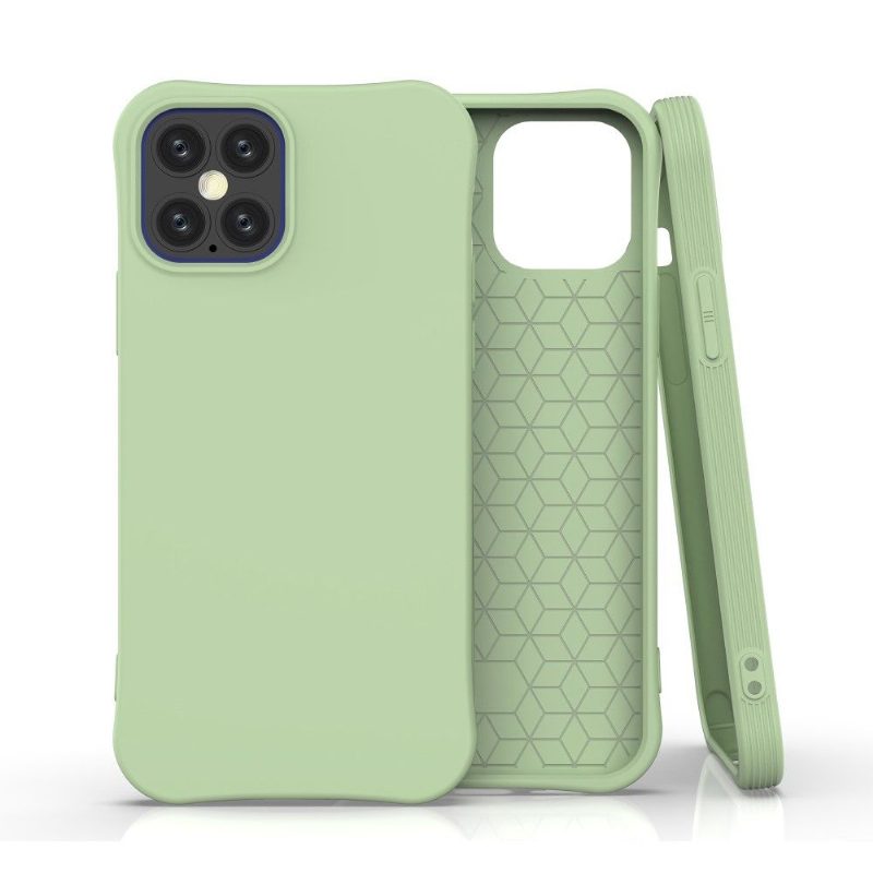 Kuori iPhone 12 / 12 Pro Suojakuori Yksittäinen Silikoni