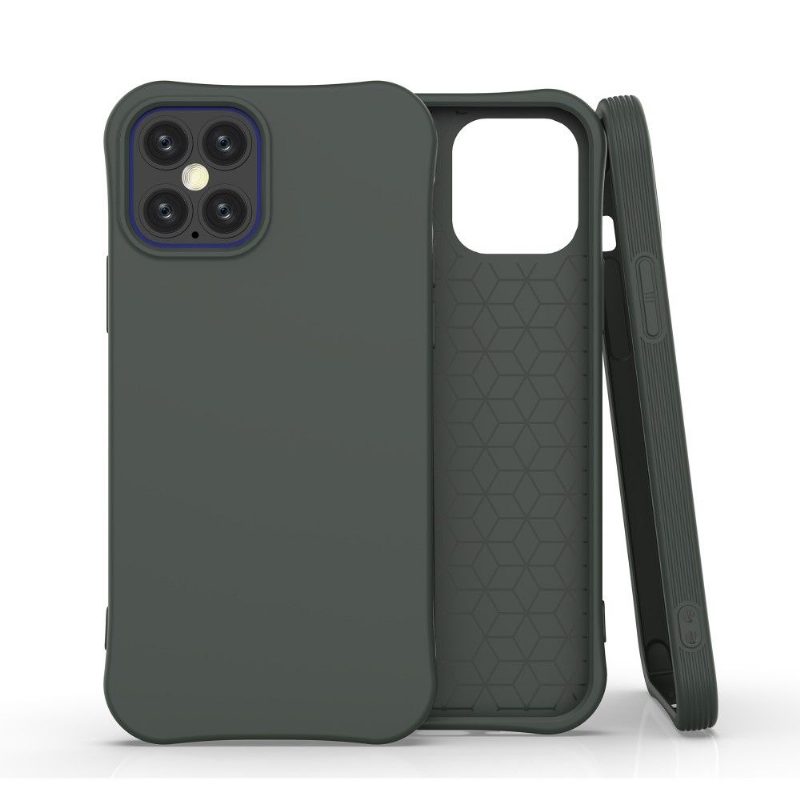 Kuori iPhone 12 / 12 Pro Suojakuori Yksittäinen Silikoni