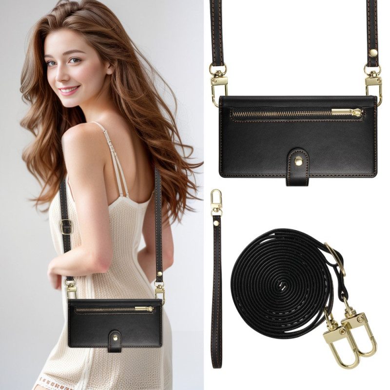 Kotelot Oppo Reno 13 Pro 5g Puhelinkuoret Lompakko Hihnalla Ja Olkahihnalla