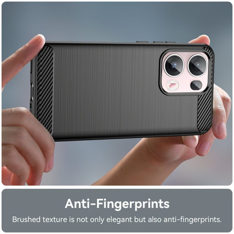 Kuori Oppo Reno 13 Pro 5g Harjattu Hiilikuitu Suojakuori