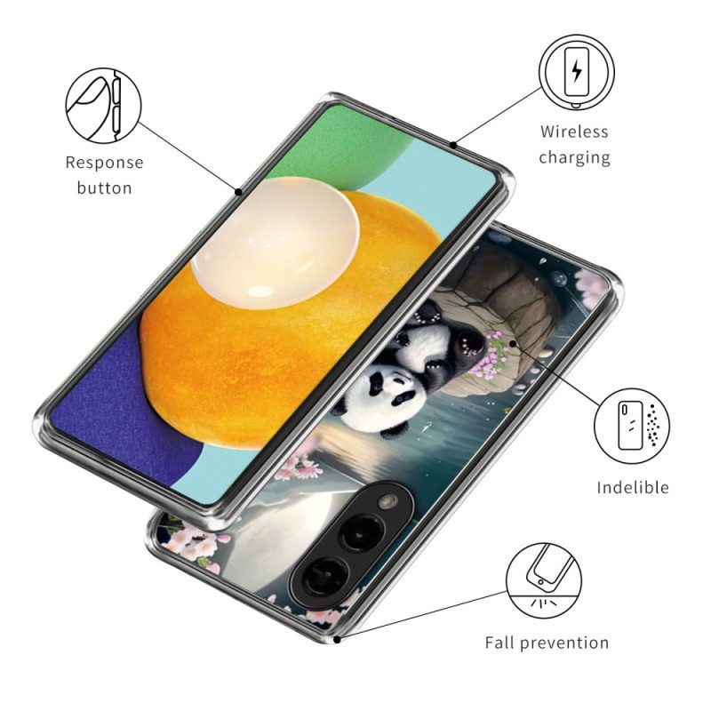 Case Samsung Galaxy S25 5g Edge Puhelinkuoret Söpö Panda