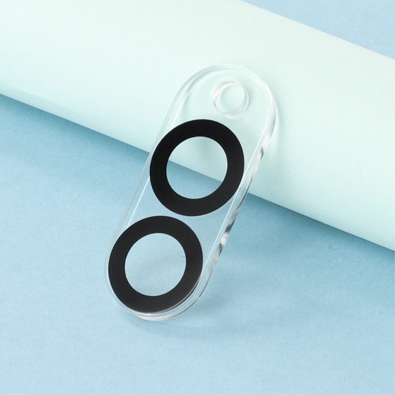 Karkaistusta Lasista Valmistettu Linssisuoja Samsung Galaxy S25 Edgelle (musta Pyöreä Muotoilu)