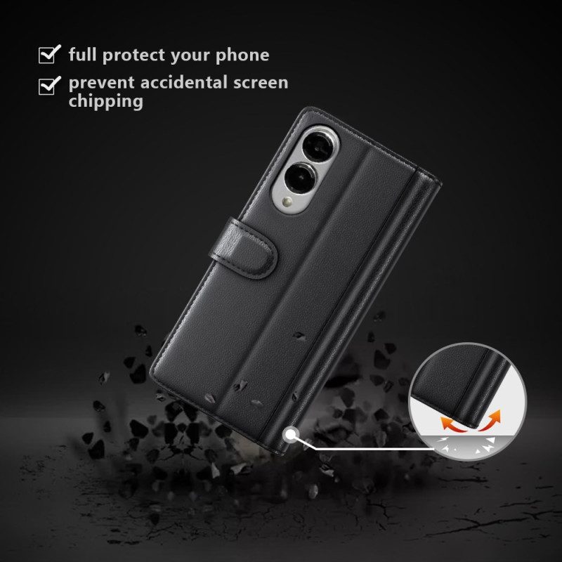 Kotelot Samsung Galaxy S25 5g Edge Aito Nahka