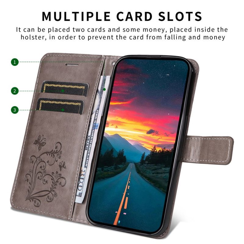 Kotelot Samsung Galaxy S25 5g Edge Jättimäinen Perhoskuvio