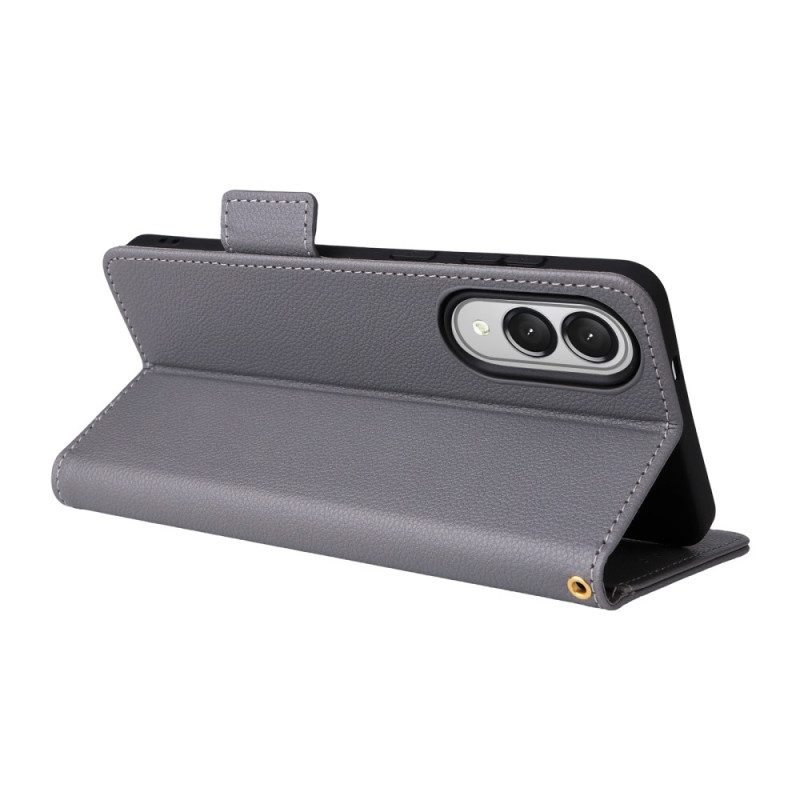 Kotelot Samsung Galaxy S25 5g Edge Keinonahka Ja Hihna Suojakuori