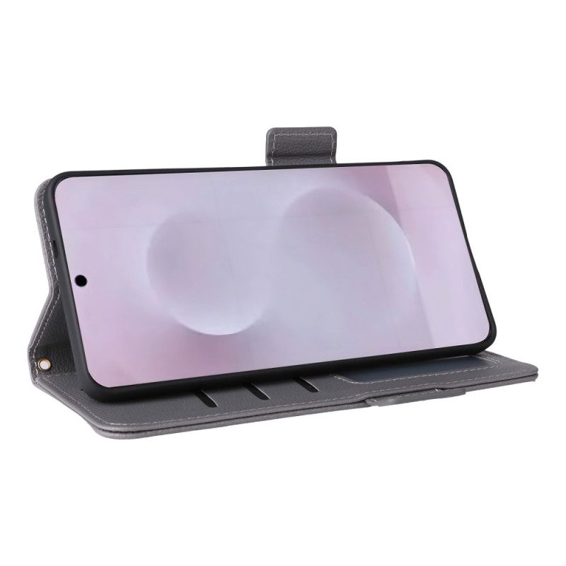 Kotelot Samsung Galaxy S25 5g Edge Keinonahka Ja Hihna Suojakuori