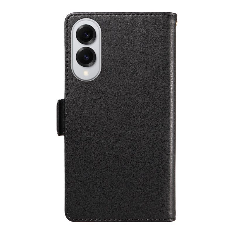 Kotelot Samsung Galaxy S25 5g Edge Puhelinkuoret Korttikotelo Ja Rannehihna