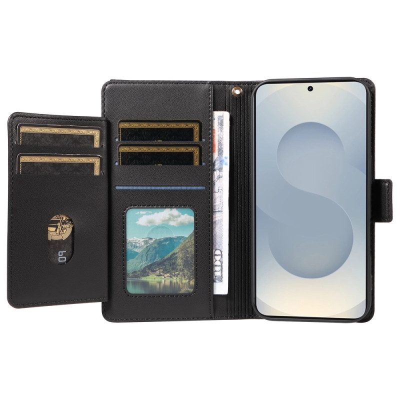 Kotelot Samsung Galaxy S25 5g Edge Puhelinkuoret Korttikotelo Ja Rannehihna