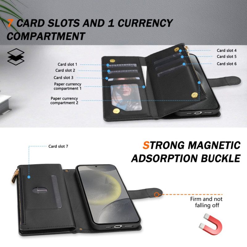 Kotelot Samsung Galaxy S25 5g Edge Puhelinkuoret Lompakko Tikattu