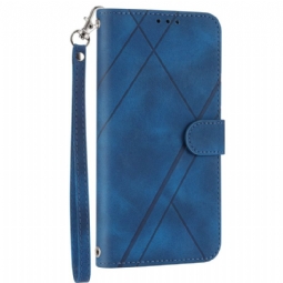 Kotelot Samsung Galaxy S25 5g Edge Puhelinkuoret Painetut Viivat -hihna