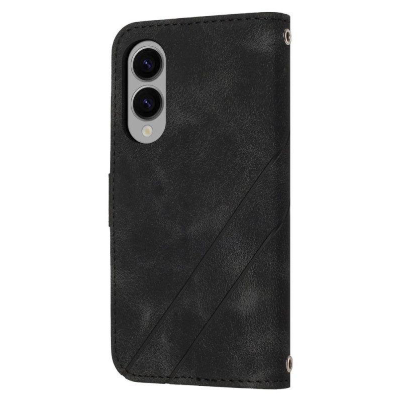 Kotelot Samsung Galaxy S25 5g Edge Puhelinkuoret Painetut Viivat -hihna