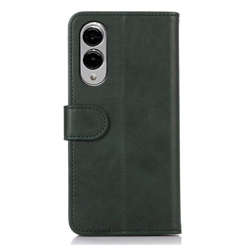 Kotelot Samsung Galaxy S25 5g Edge Teksturoitu Nahka Suojakuori