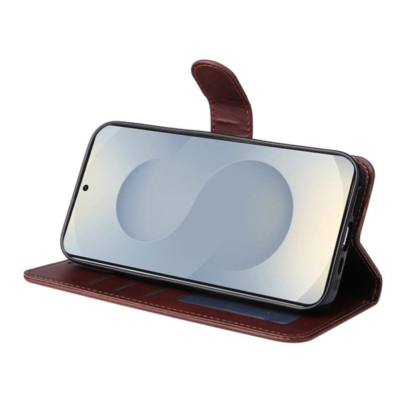 Kotelot Samsung Galaxy S25 5g Edge Vasikannahkakuvio