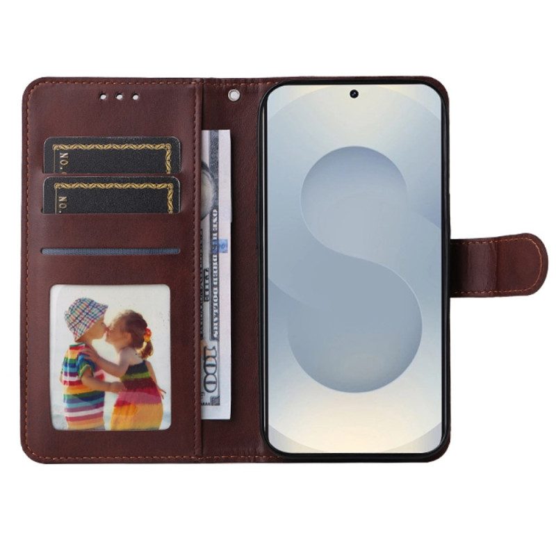 Kotelot Samsung Galaxy S25 5g Edge Vasikannahkakuvio