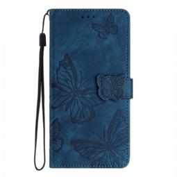 Kuoret Samsung Galaxy S25 5g Edge Mokkanahkainen Perhosefekti