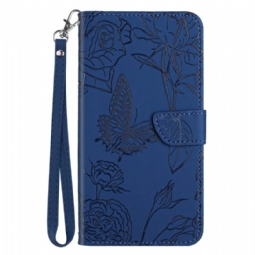 Kuoret Samsung Galaxy S25 5g Edge Perhoskuvio Ja Hihna