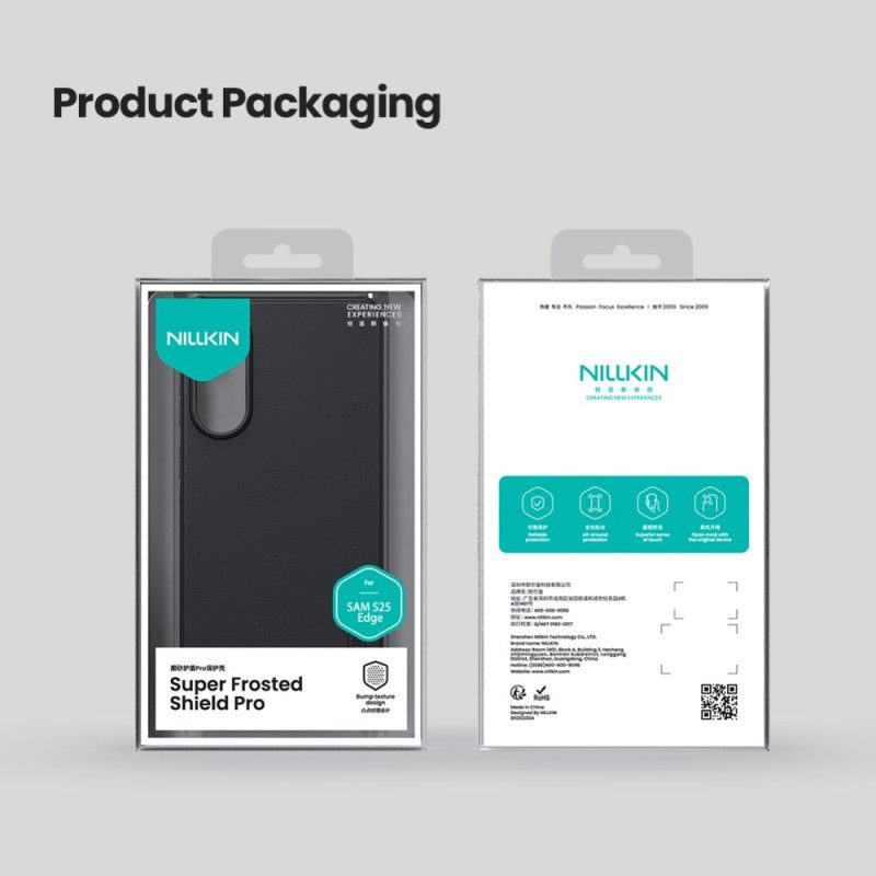 Kuori Samsung Galaxy S25 5g Edge Frosted Shield Pro Nillkin Suojakuori