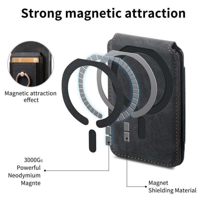 Kuori Samsung Galaxy S25 5g Edge Irrotettava Korttikotelo Ja Jalusta Suojakuori
