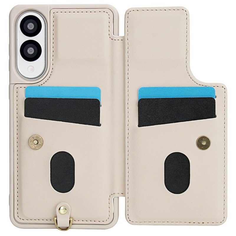 Kuori Samsung Galaxy S25 5g Edge Kukallinen Kaulakorullinen Korttikotelo