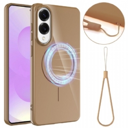 Kuori Samsung Galaxy S25 5g Edge Magsafe-yhteensopiva Hihnan Kanssa