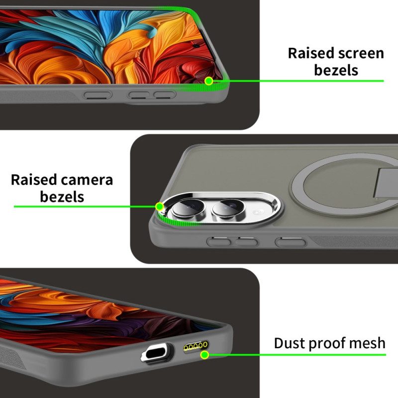 Kuori Samsung Galaxy S25 5g Edge Magsafe-yhteensopiva Jalustan Kanssa