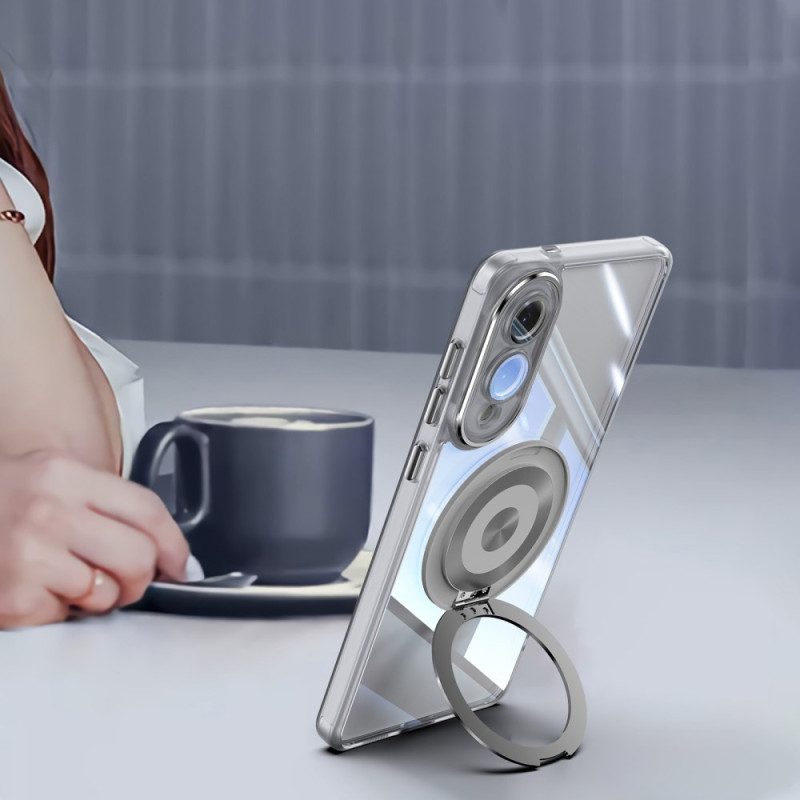 Kuori Samsung Galaxy S25 5g Edge Pyörivä Kiinnitys Ja Linssinsuojus