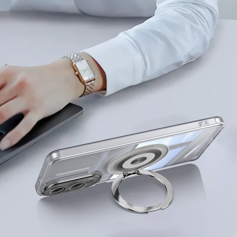 Kuori Samsung Galaxy S25 5g Edge Pyörivä Kiinnitys Ja Linssinsuojus