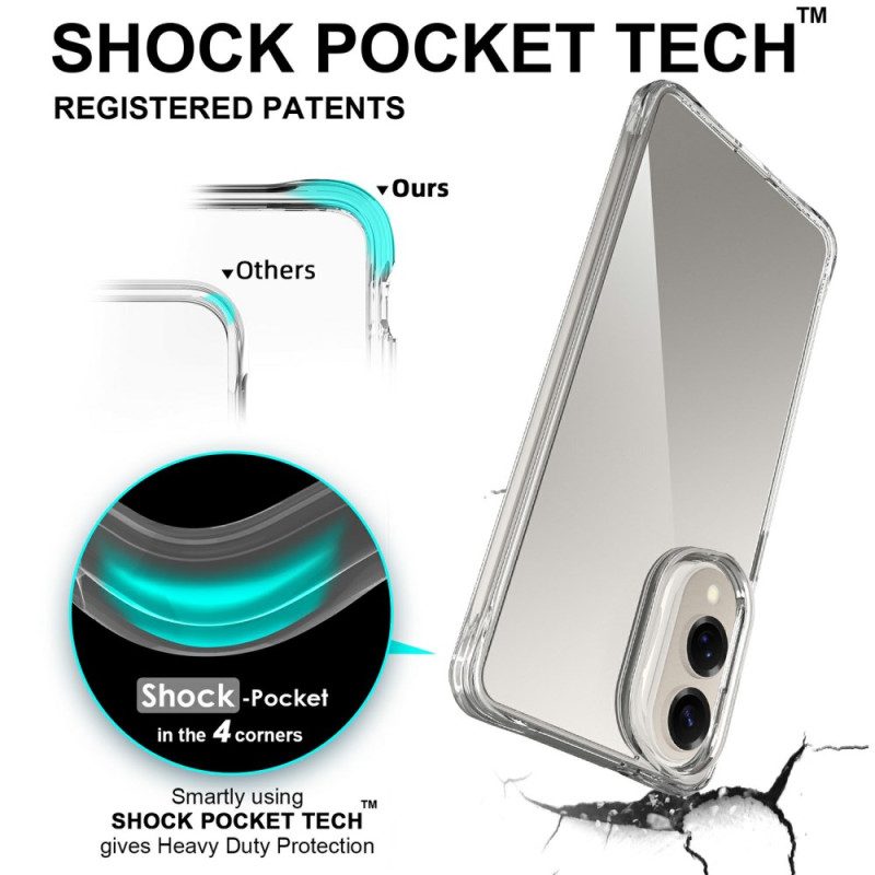 Kuori Samsung Galaxy S25 5g Edge Vahvistettu Kirkas Suojakuori