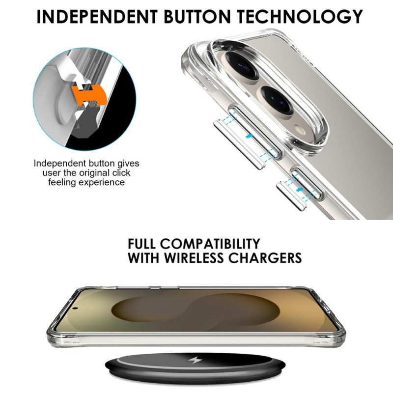 Kuori Samsung Galaxy S25 5g Edge Vahvistettu Kirkas Suojakuori