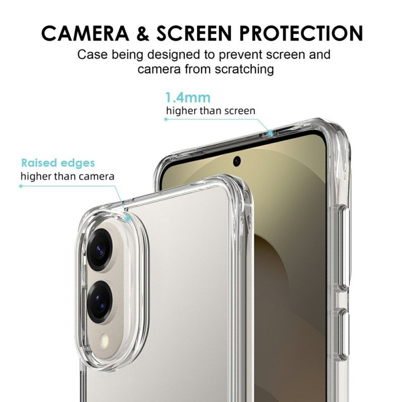 Kuori Samsung Galaxy S25 5g Edge Vahvistettu Kirkas Suojakuori