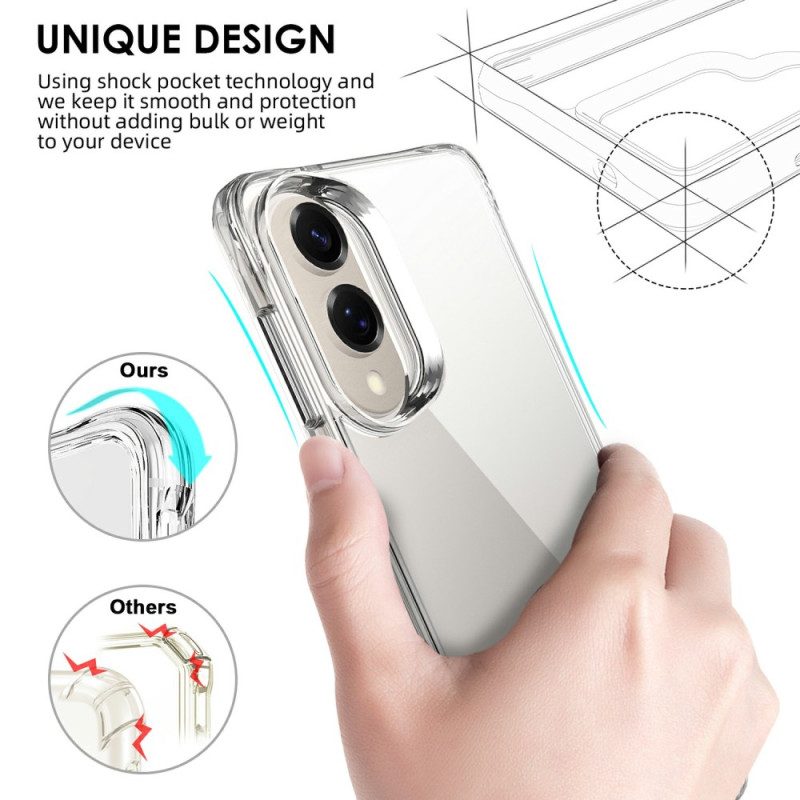 Kuori Samsung Galaxy S25 5g Edge Vahvistettu Kirkas Suojakuori