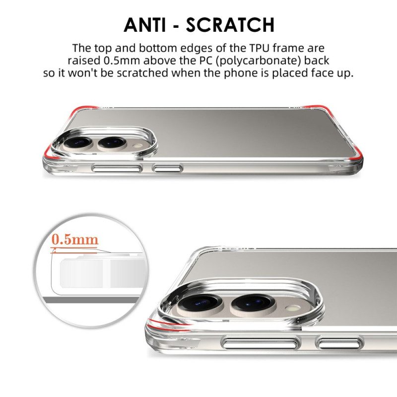 Kuori Samsung Galaxy S25 5g Edge Vahvistettu Kirkas Suojakuori